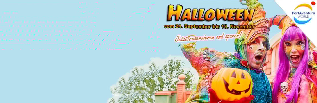 Halloween PortAventura. Angebote und Rabatte, um Halloween in Salou zu verbringen