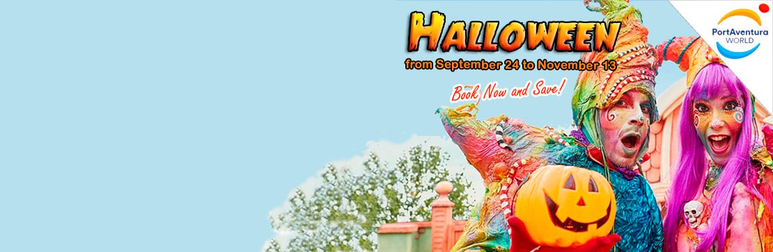 Halloween PortAventura. Offers and discounts to spend Halloween in Salou