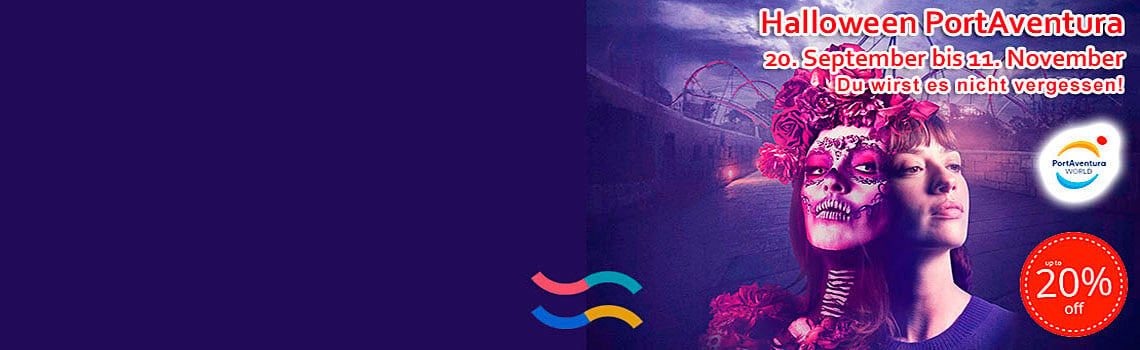 Halloween PortAventura. Angebote und Rabatte, um Halloween in Salou zu verbringen