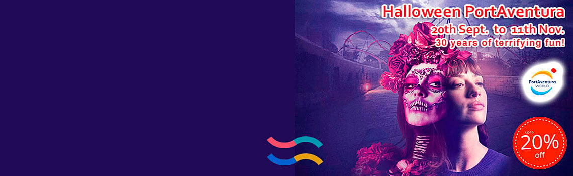 Halloween PortAventura. Offers and discounts to spend Halloween in Salou