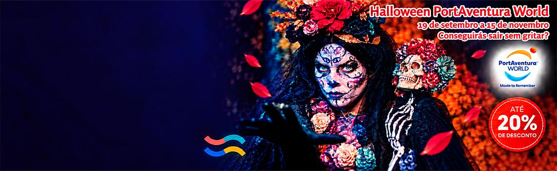 Halloween no PortAventura World 2026: hotéis com entradas incluídas e hotéis próximos