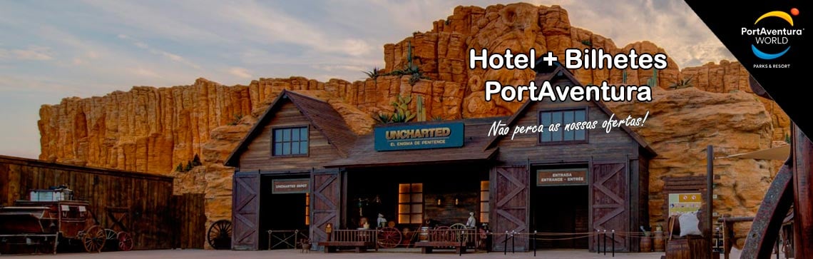 Uncharted PortAventura. Ofertas e descontos para visitar PortAventura em Salou
