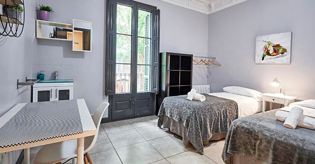 Hostel Ella Gran Vía Barcelona