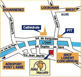 Hotel Escale Oceania Quimper